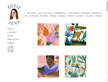 Tablet Screenshot of bodiljane.com